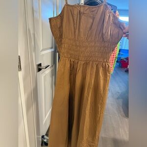 H&M Brown Maxi Dress